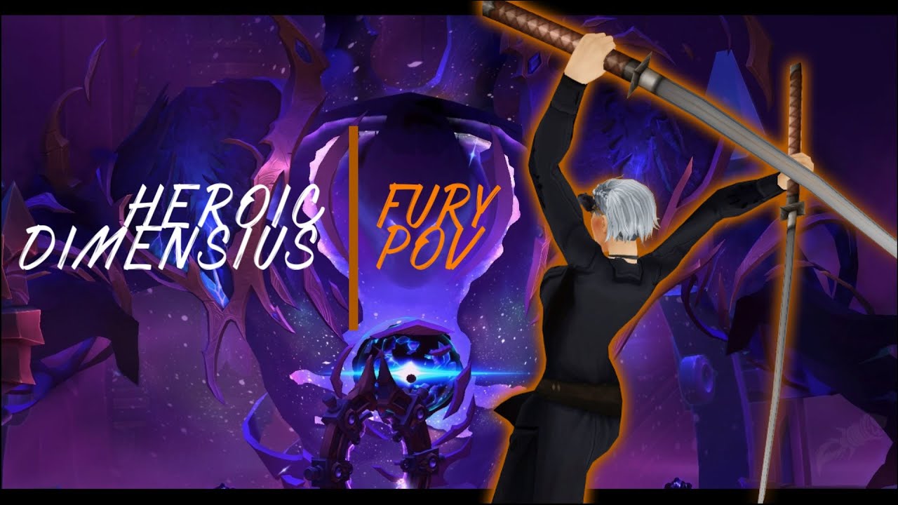 Dimensius Heroic | Fury Warrior PoV | Week 1 Curve | 11.2 Patch World of Warcraft