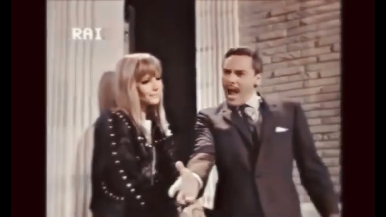 Mario Del Monaco Serenata - Rai 1968 (Una Voce In Vacanza) - Video a Colori