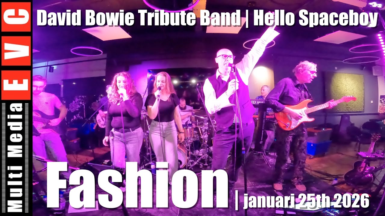 Fashion | By David Bowie Cover Band Hello Spaceboy in januari 2026