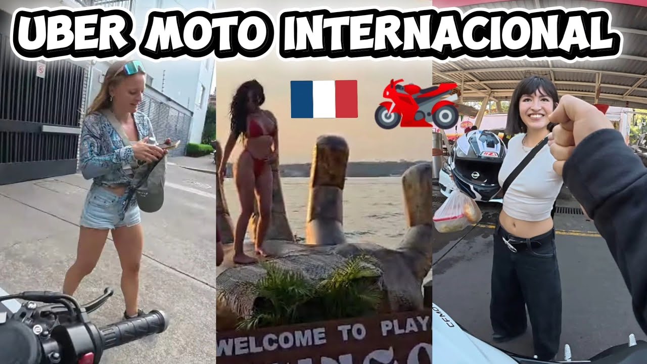 Uber Moto guapísimas 🇫🇷🇮🇹