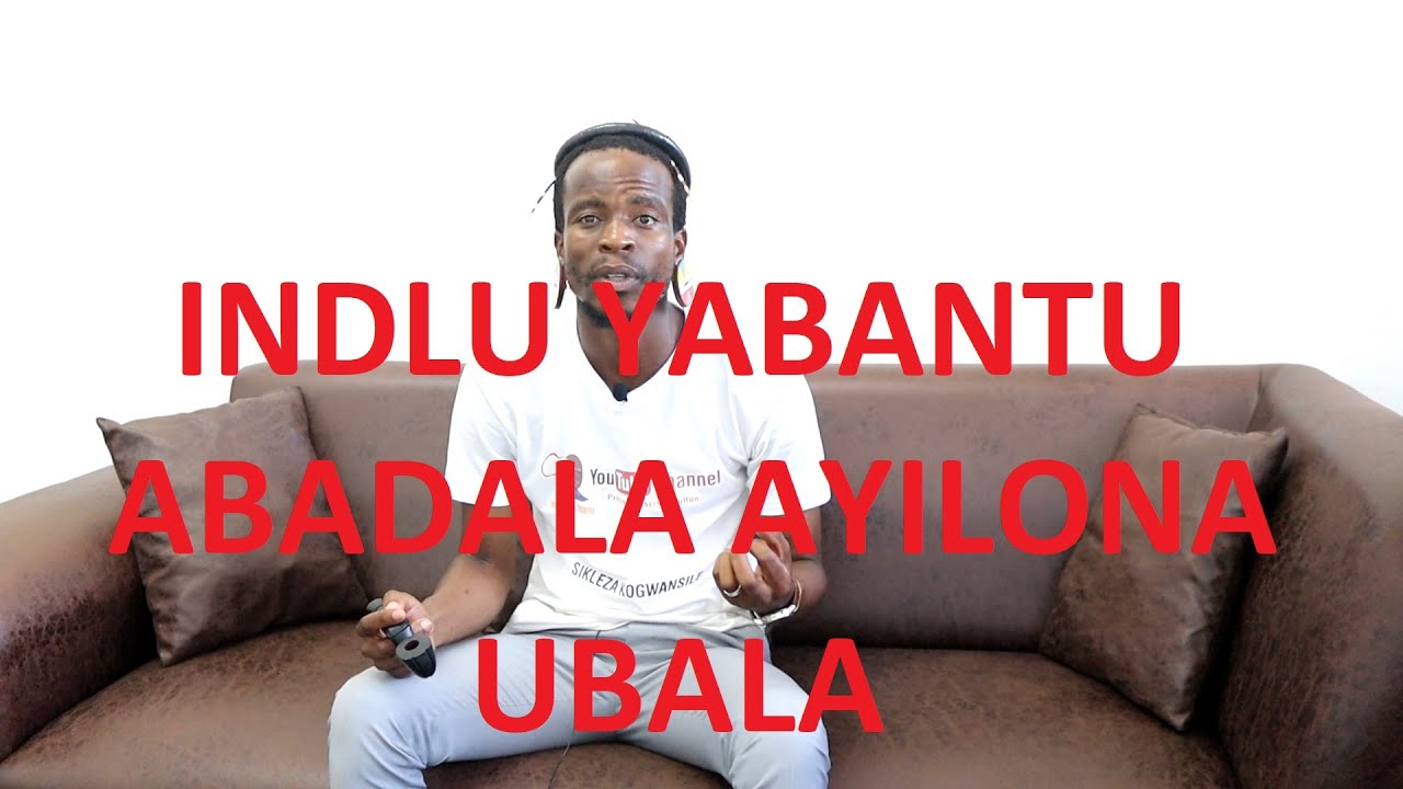 Indlu yabantu abadala ayilona ubala