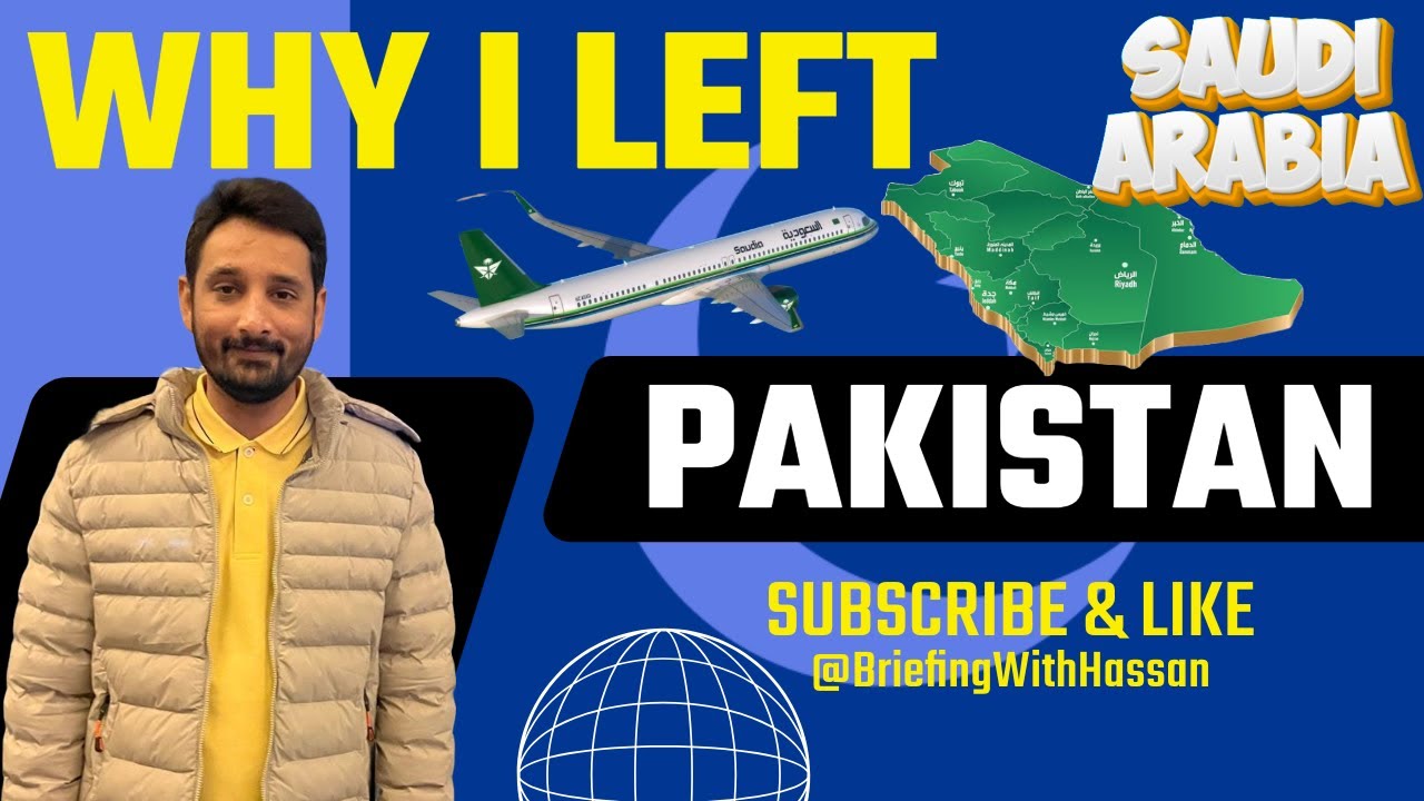 🌍 Why I Left Pakistan - The Untold Story 🇵🇰 | @BriefingWithHassan