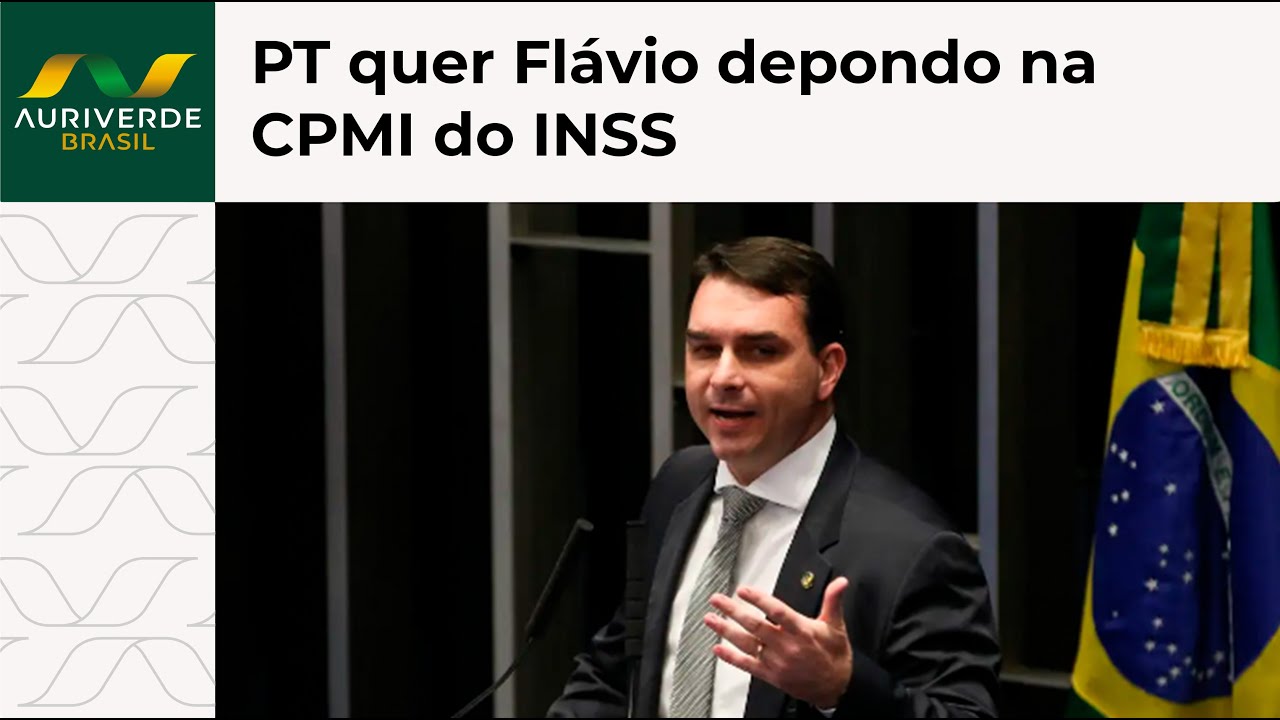 PT quer convocar Flávio para depor na CPMI do INSS