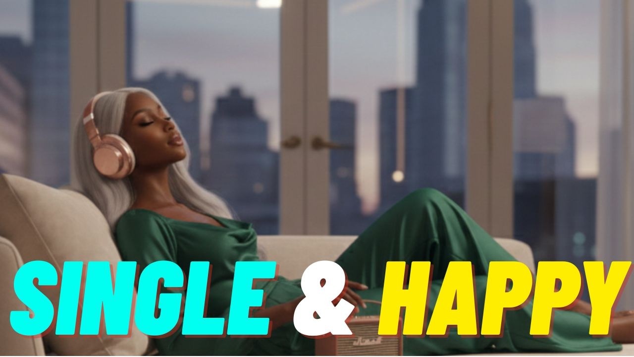 Kaery Lune - Single & Happy (Official Lyrics Video)