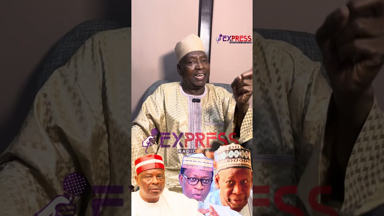 Kwankwaso yana shanye bala’i da bakin ciki yana yin afuwa ga mutane. Kofa korarsa shine alkhairi
