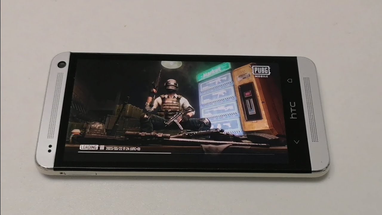PubG on HTC one M7 | OREO 8.1