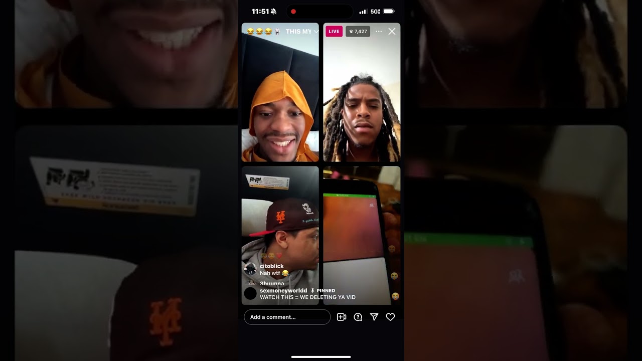 #Cblu arguing with #26ar & Humble Gz (FULL LIVE)