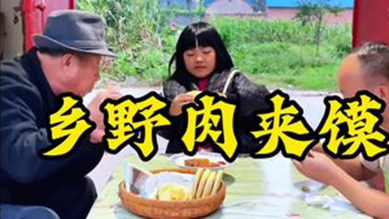 #乡村美食集锦 #创作者中心 #创作灵感 #肉夹馍 #生活不会辜负每一个努力的人  非正宗肉夹馍，但是自己在家吃 味道也不输给卖的…