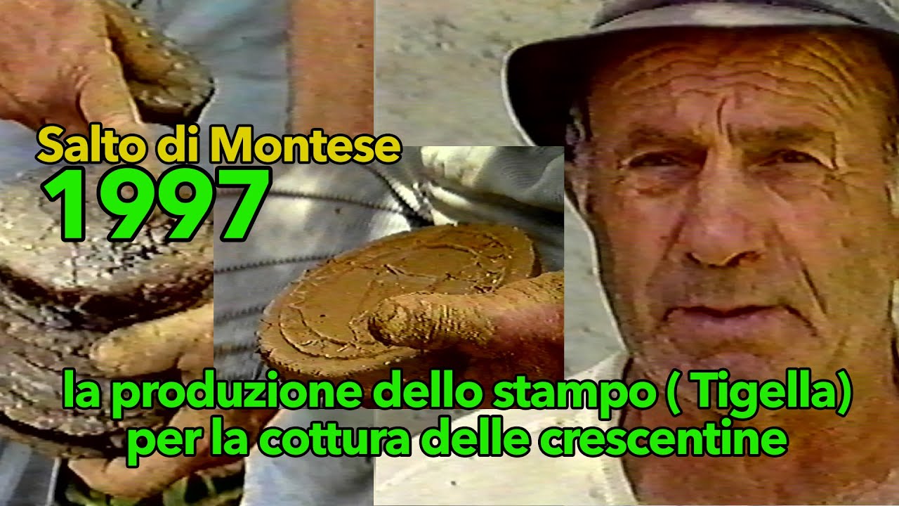 1997 Salto di Montese Mario Ferroni e la produzione delle Tigelle  ( VHS )