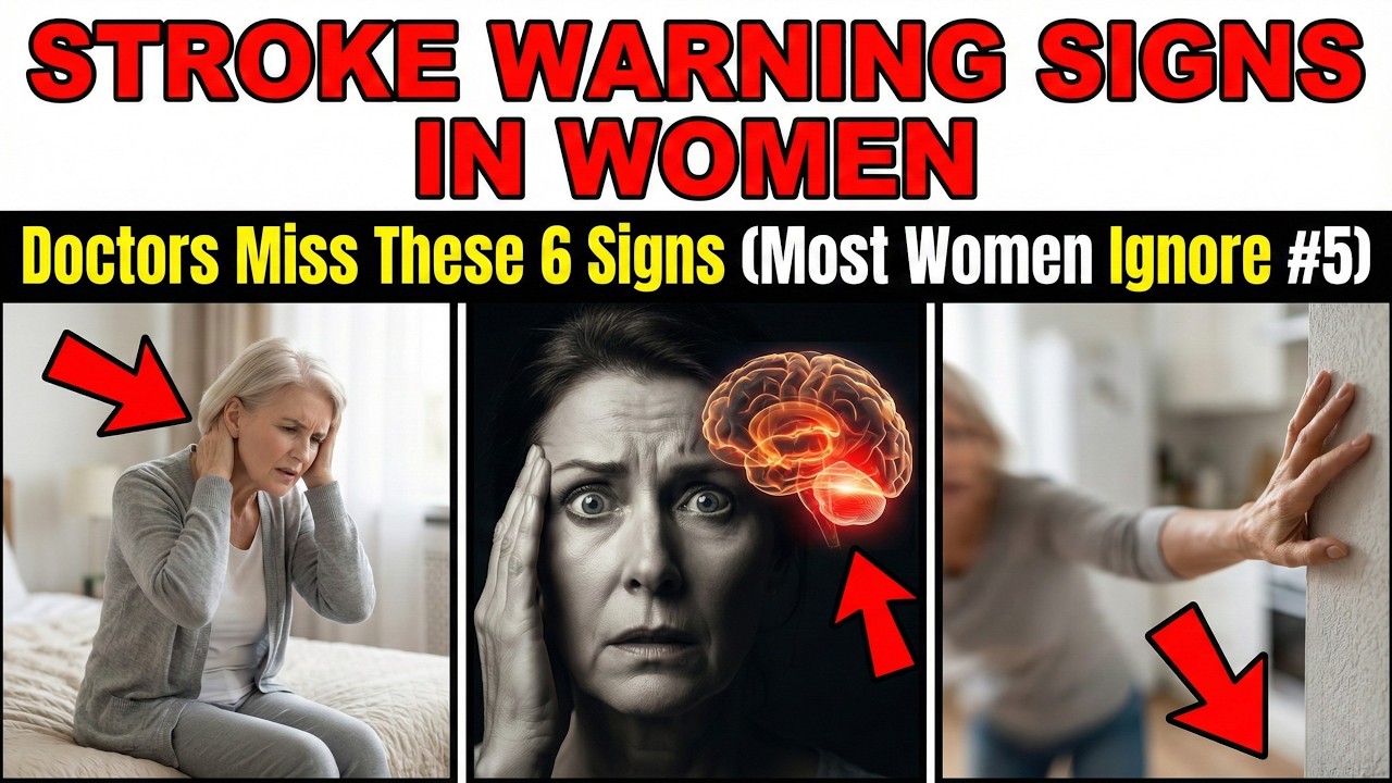 Doctors Miss These 6 Stroke Warning Signs in Women Over 60