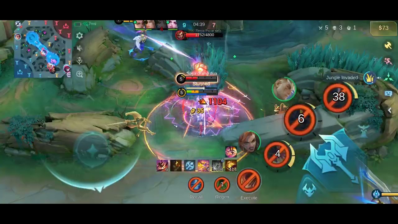 Last match Saber roam to Glory