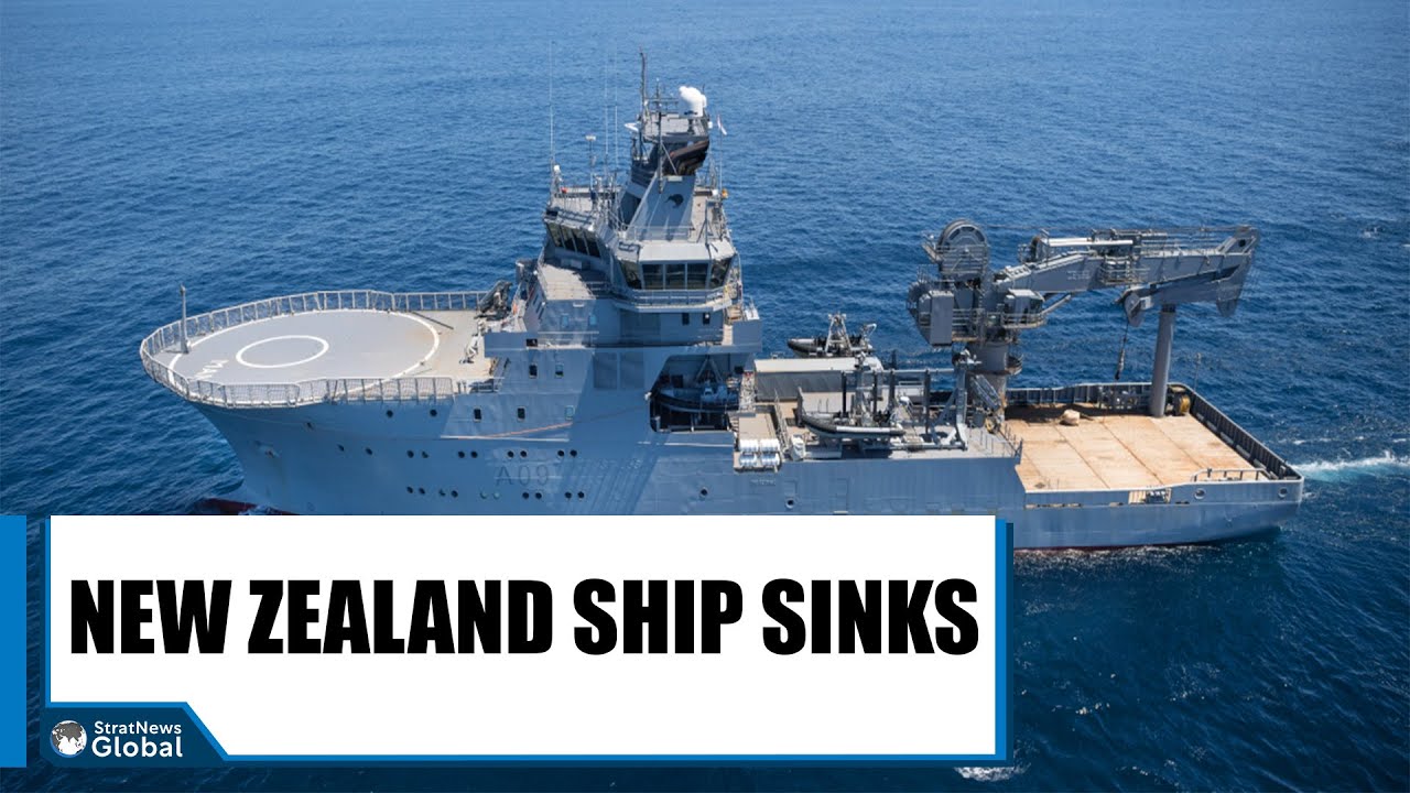 New Zealand Loses First #Ship Since World War II As Vessel Sinks In Southwest Pacific | #newzealand