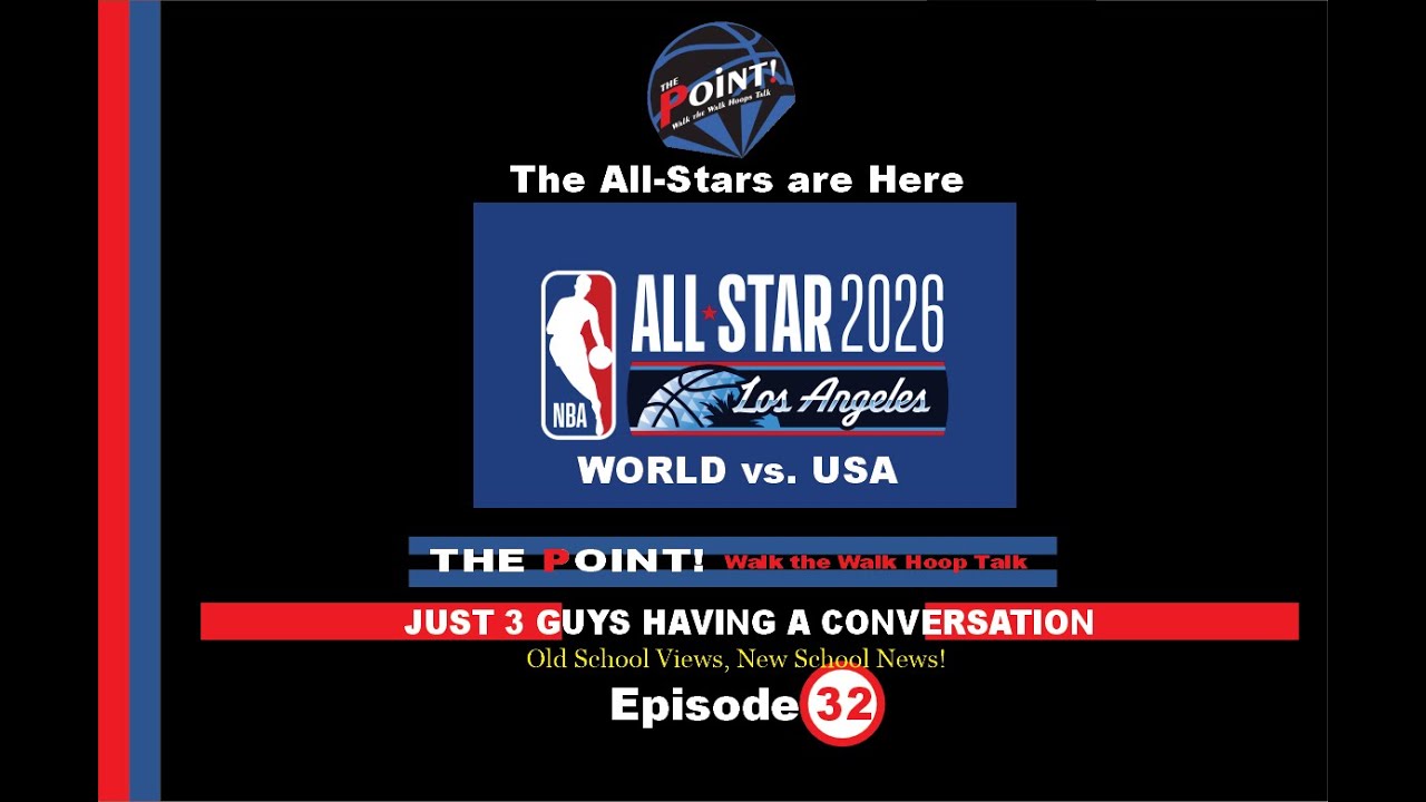 EP: 32/ World vs US NBA All-Star Showdown/ The Point #nba #nbaallstar  #basketballpodcast #luka