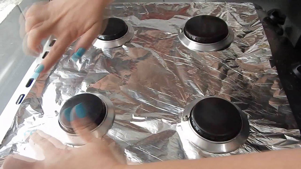COMO COLOCAR PAPEL ALUMÍNIO NO SEU FOGÃO | RECEITAS DA CRIS