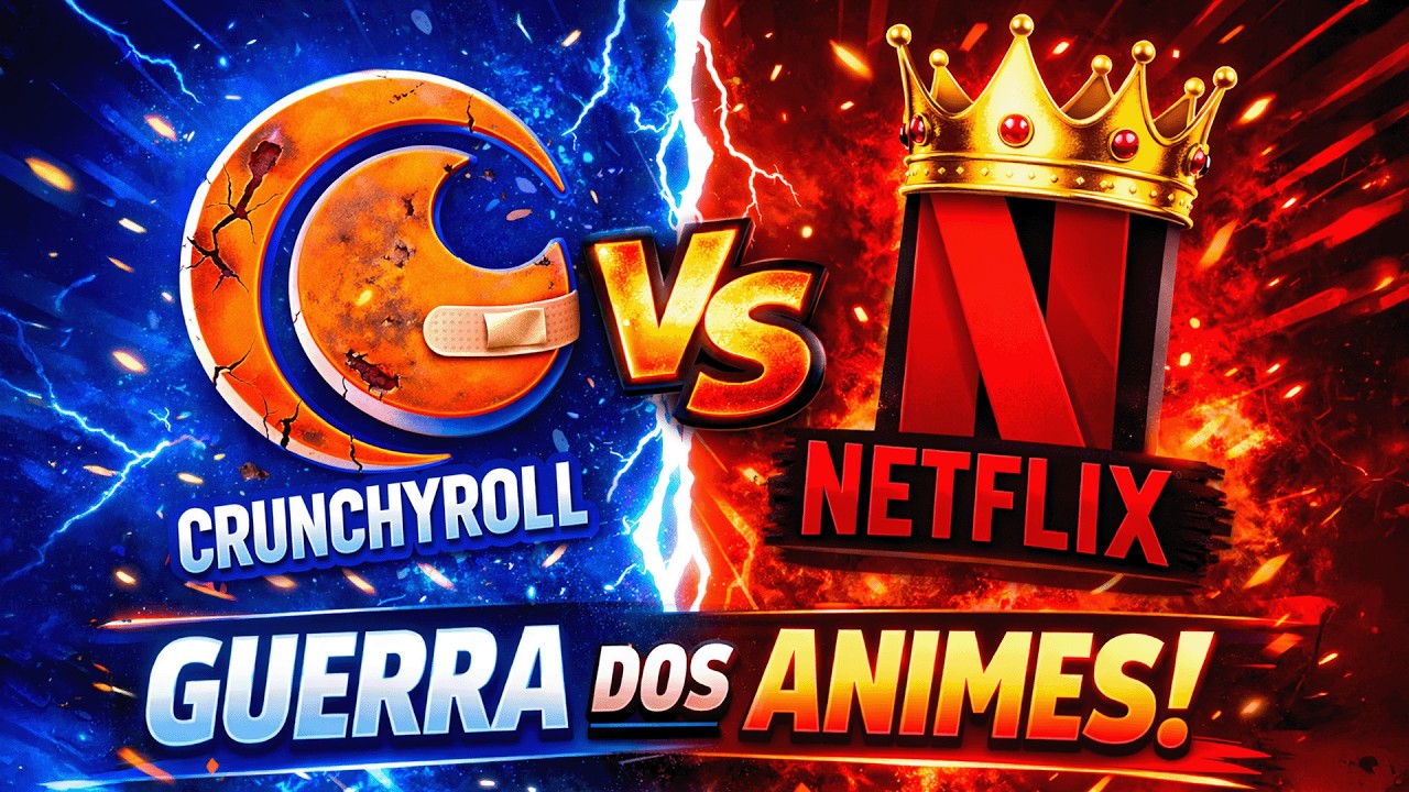 Crunchyroll Perdeu ? Netflix Começa a Guerra dos Animes