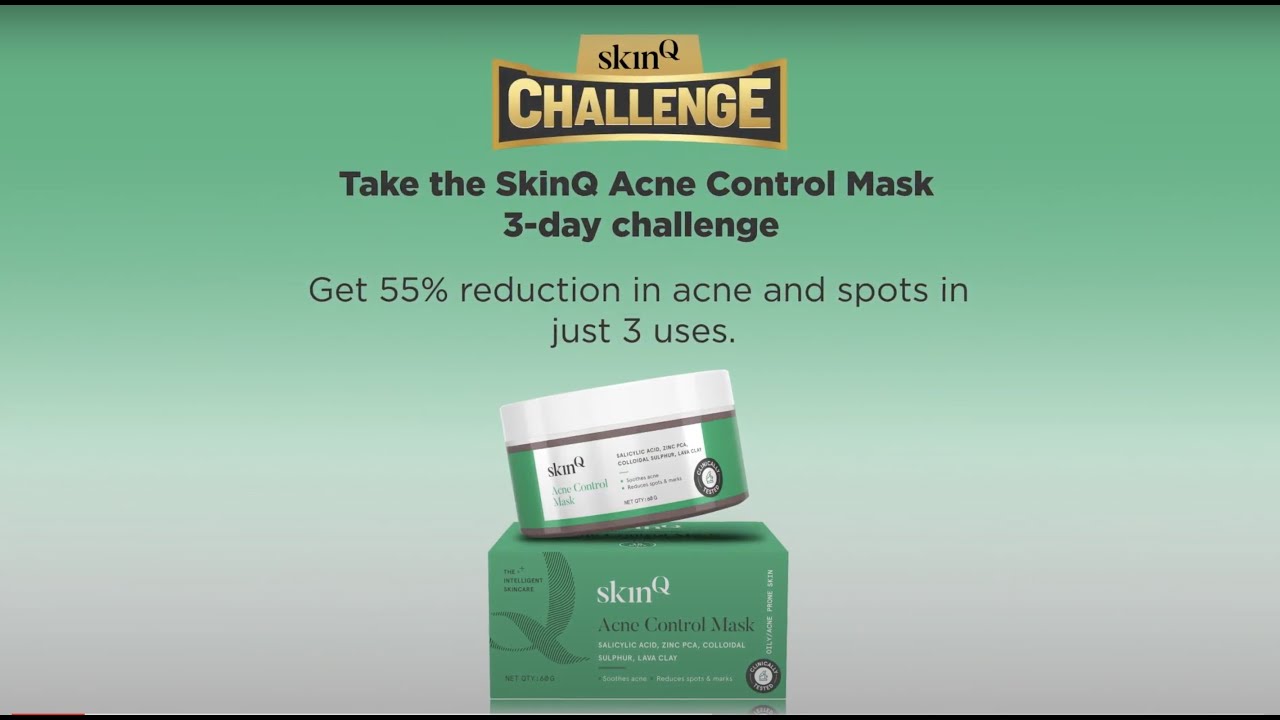Reduce Acne Size by 55%  | 3 Uses Challenge | SkinQ