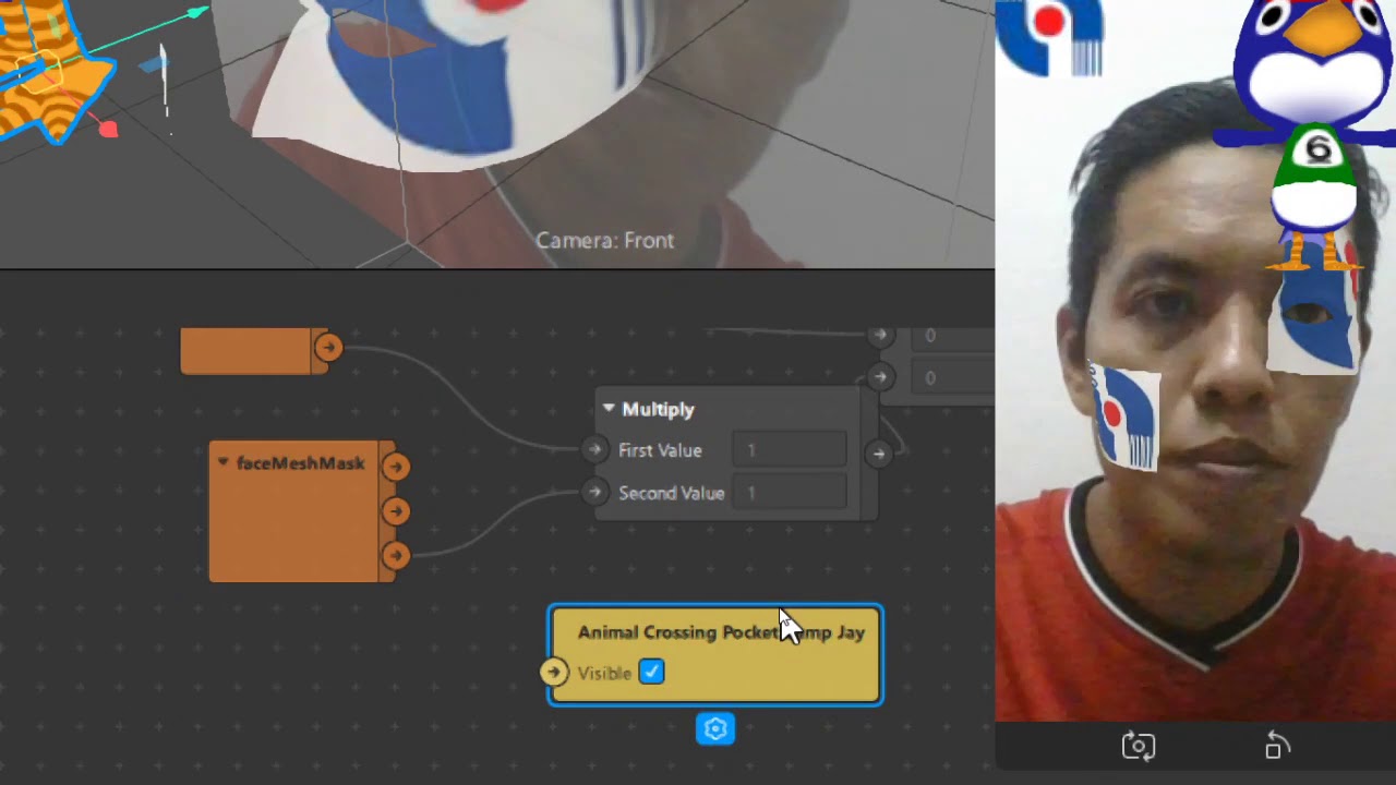 spark ar - patch editor - tap