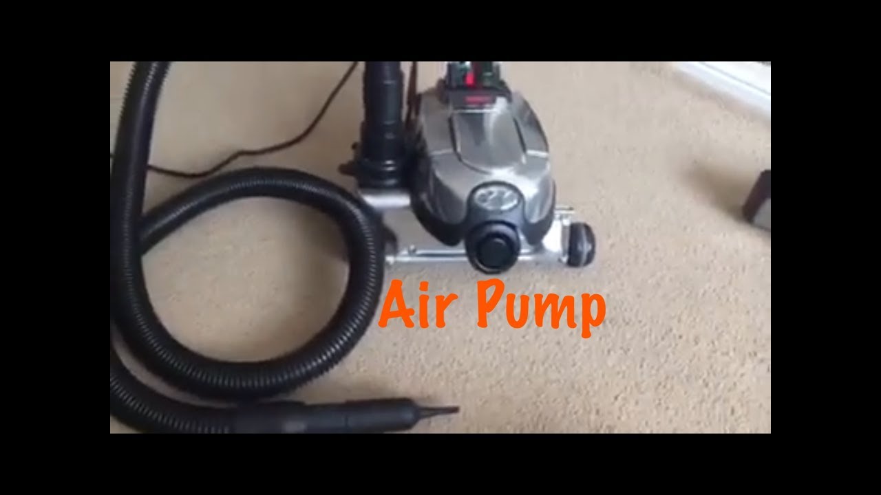 Setting up your Kirby vacuum as an Air Pump