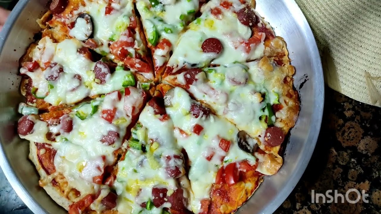تعالى اقولك ازاى تاكلى بيتزا 🍕🥘 سعراتها أقل وبنفس طعم وجوده المطاعم 👌🏻