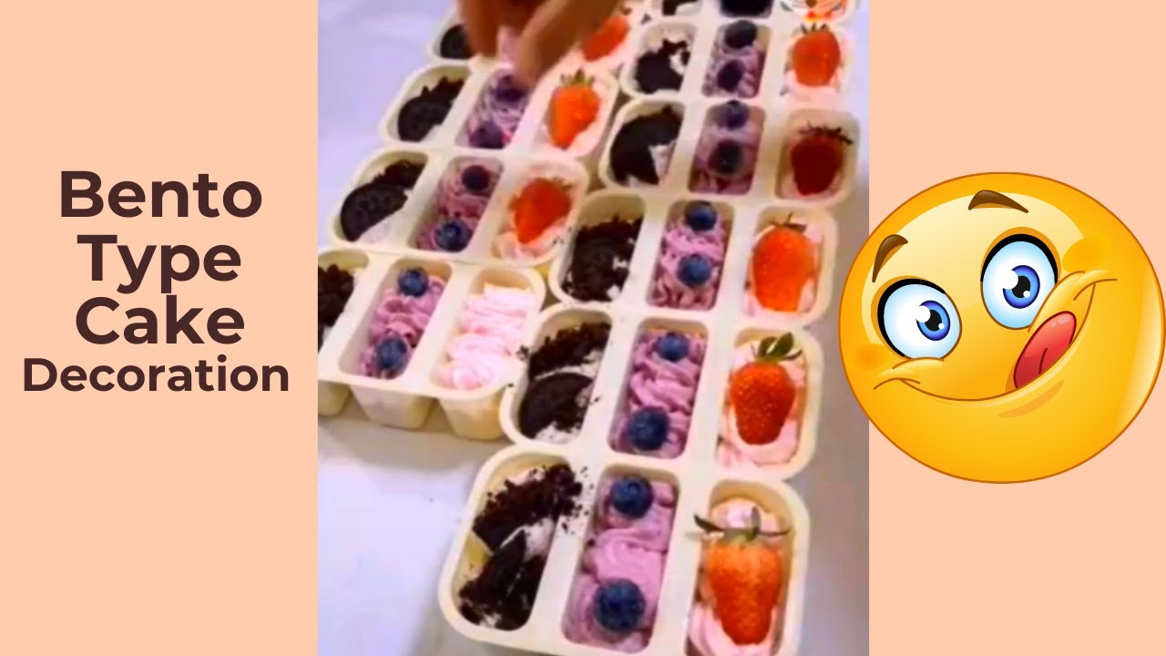 BENTO CAKE  IDEAS | Bento cake tutorial | Easy Cake Decorating Ideas