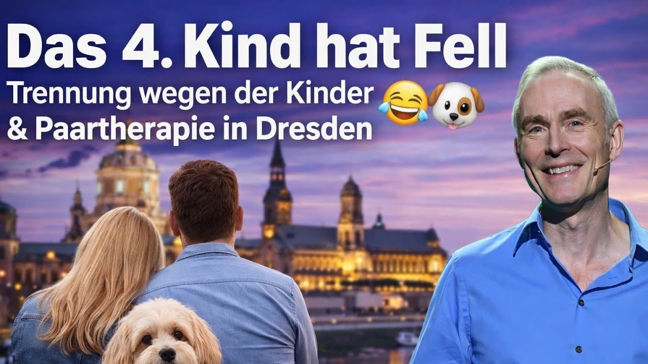 Das 4. Kind hat Fell – Trennung wegen der Kinder & Paartherapie in Dresden 😂🐶#humor 