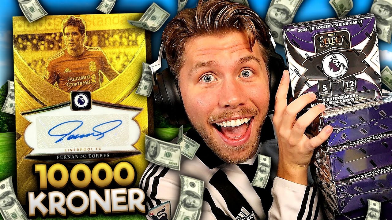 Jeg Åpnet Fotballkort til 10 000 Kroner og Fikk Autograf av en Legende