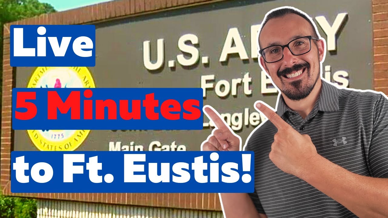 PCSing to FT EUSTIS?? LIVE HERE! 3 great neighborhoods within 5 minutes of Fort Eustis