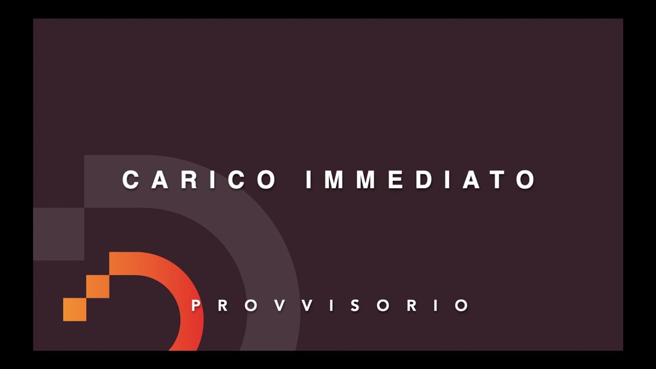 EXOCAD PROVVISORIO PER CARICO IMMEDIATO