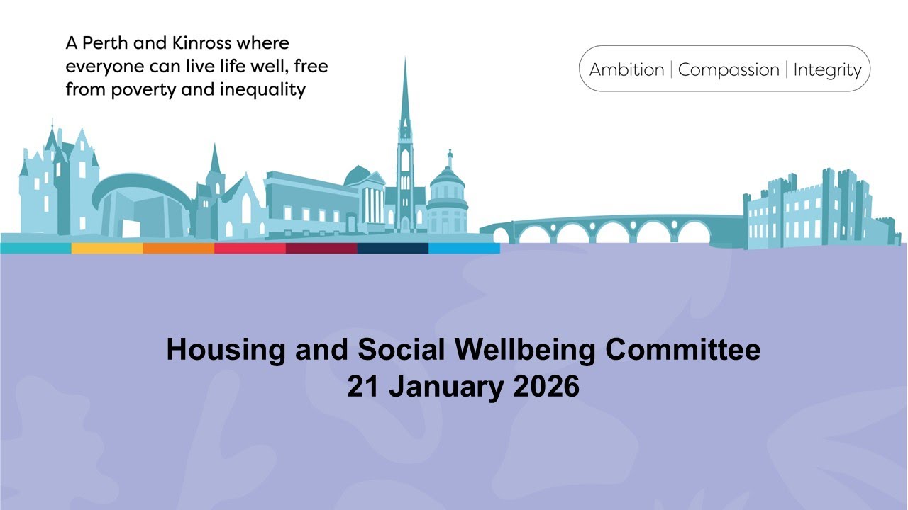 Housing and Social Wellbeing Committee - 21 January 2026