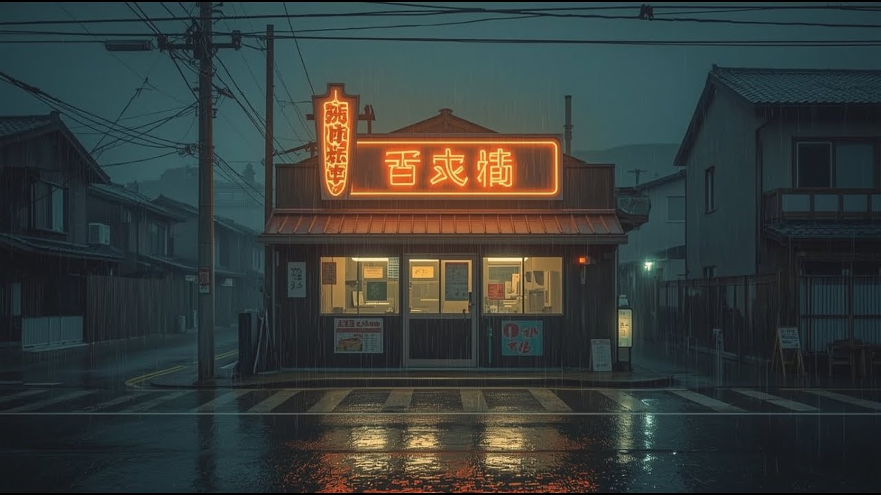 A Lonely Japanese Night Told Through Soft Lo-Fi