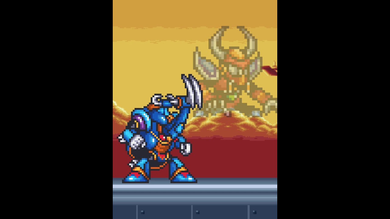 Gravity Beetle Theme hits different... #spritesanimation #animation #megamanx3