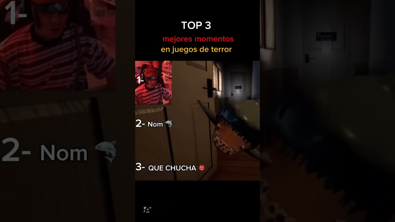 Top 3 mejores momentos de juegos de terror 🧍&zwj;♀️ #rubius #carre #sustos #miedo