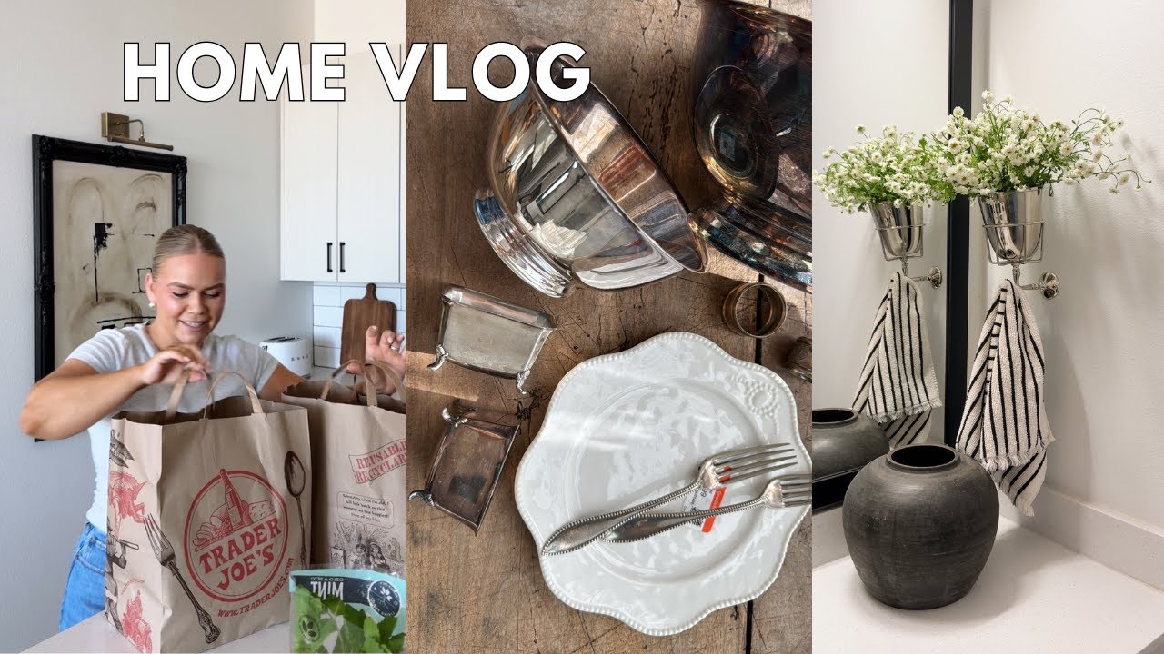 Thrifting Home Decor | Trader Joe's Haul | Home Decor Haul