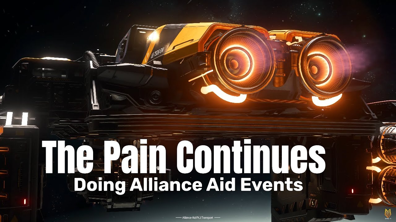 The Pain Continues Doing Alliance Aid Missions | Pt.2 Not Transport | Star Citizen 4.6 Gameplay