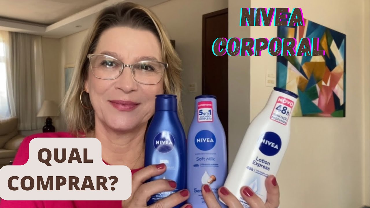 NIVEA CORPORAL SOFT MILK -MILK-LOTION EXPRESS QUAL O MELHOR PARA SEU TIPO DE PELE