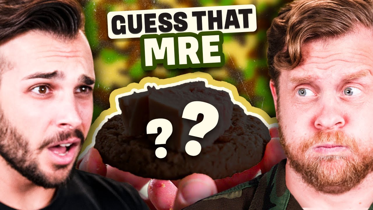 MRE Blind Taste Test!