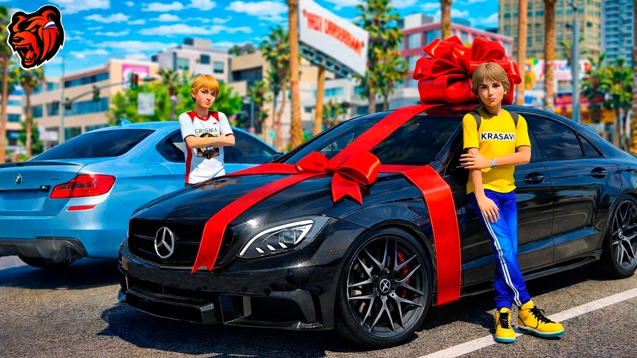 ПОДАРИЛИ MERCEDES CLS 63 AMG НА 1000 СИЛ БОМЖУ У АВТОВОКЗАЛА! ЕГО РЕАКЦИЯ И ШОК! BLACK RUSSIA
