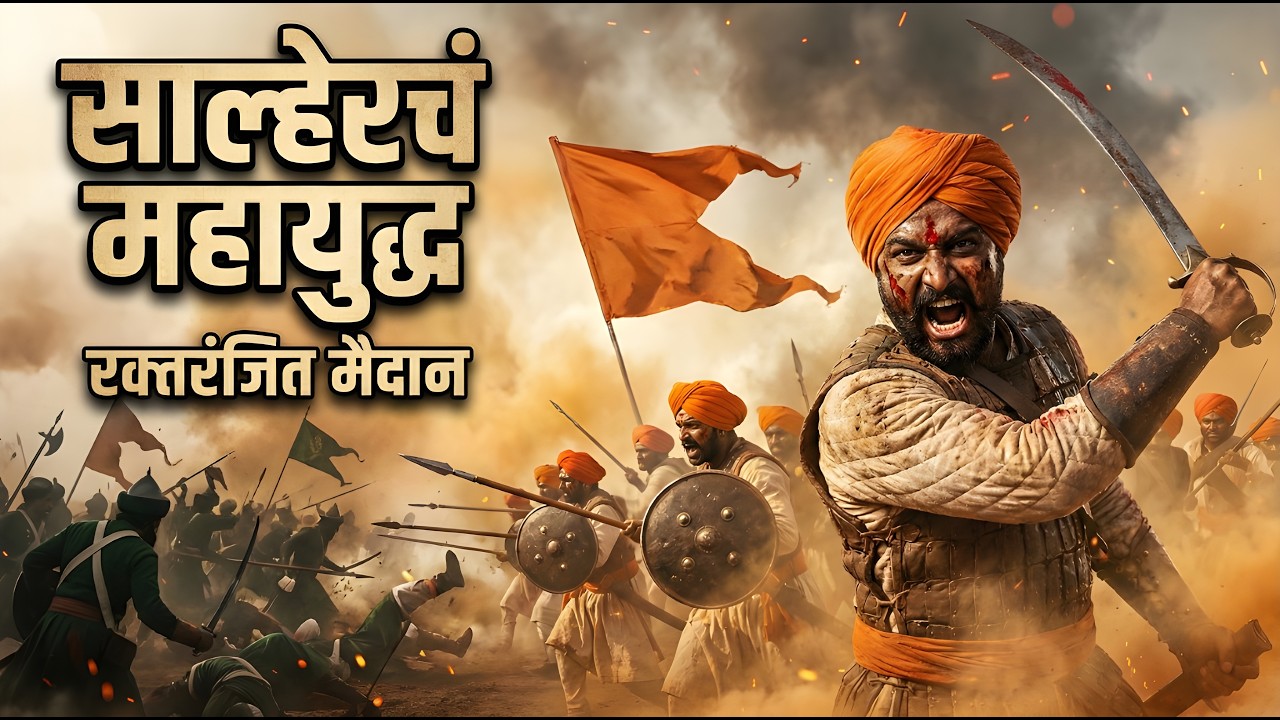 साल्हेर १६७२ | उघड्या मैदानात मुघलांचा मिथक अंत | AI-Explained History | Salher Battle Explained