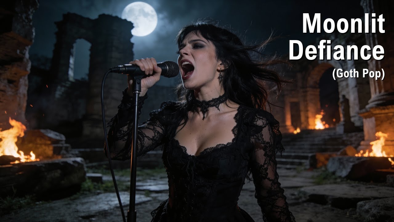 Moonlit Defiance - Goth Pop