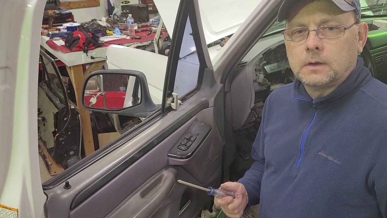 1997 Ford OBS F250 RR power window diagnostic and repair.