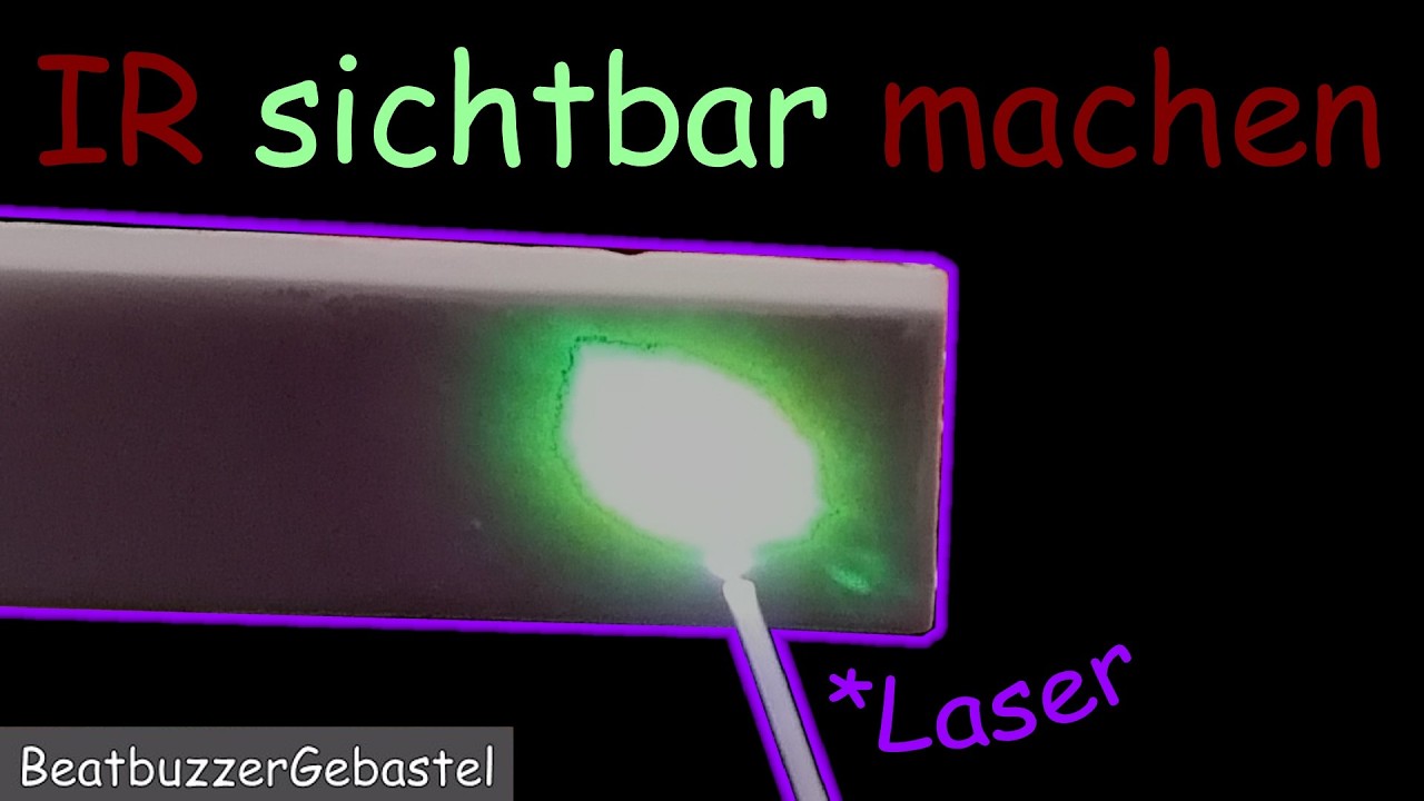 von infrarot zu grün für wenig Geld