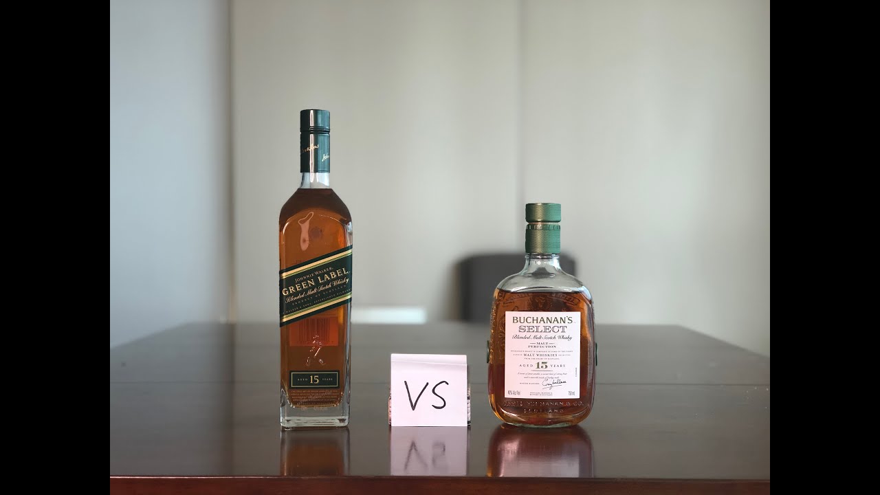 Johnnie Walker GREEN Vs. Buchanan's SELECT 15yr (#125)