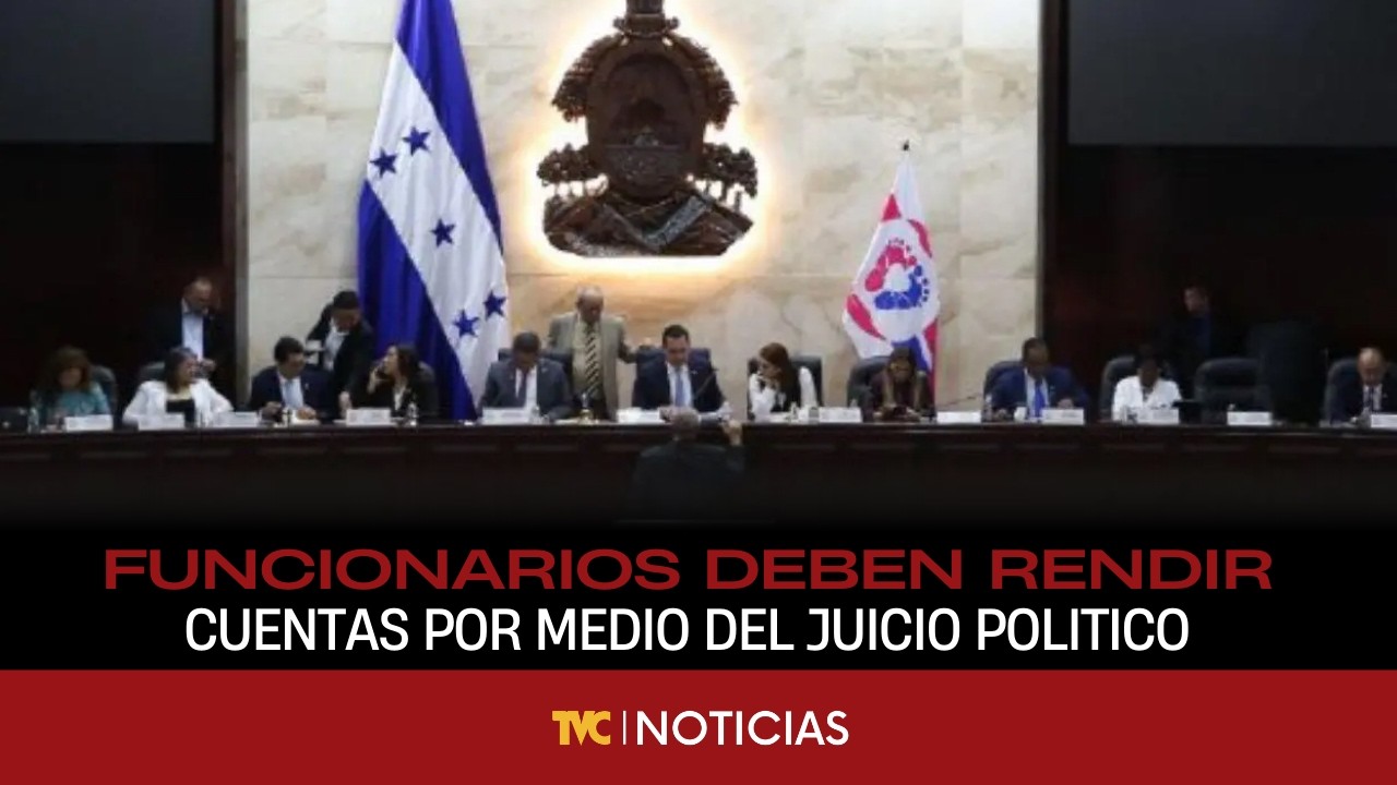 funcionarios deben rendir cuentas por medio del juicio politico