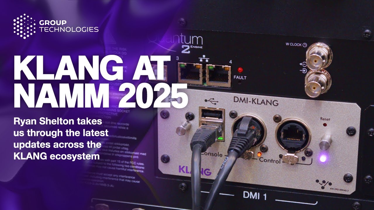 KLANG at NAMM 2025: Vokal+, KOS 5.6 & Native DiGiCo Integration