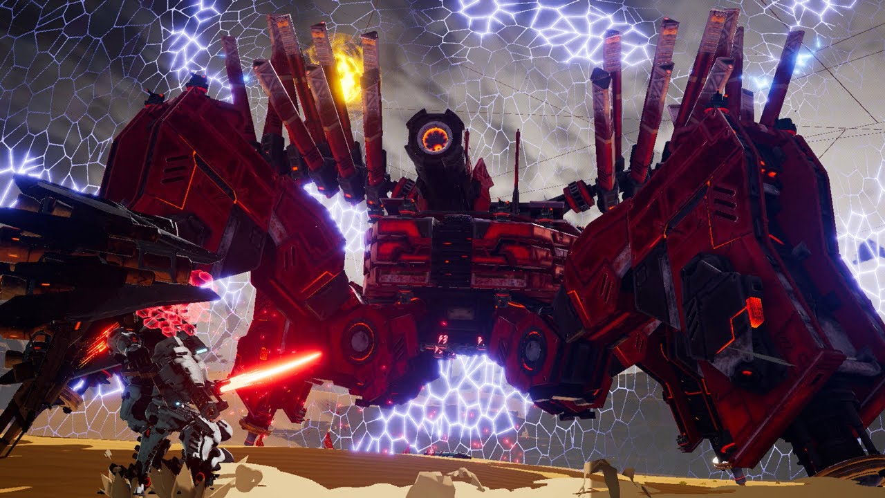 Daemon X Machina Titanic Scion Nintendo Switch 2 Gameplay