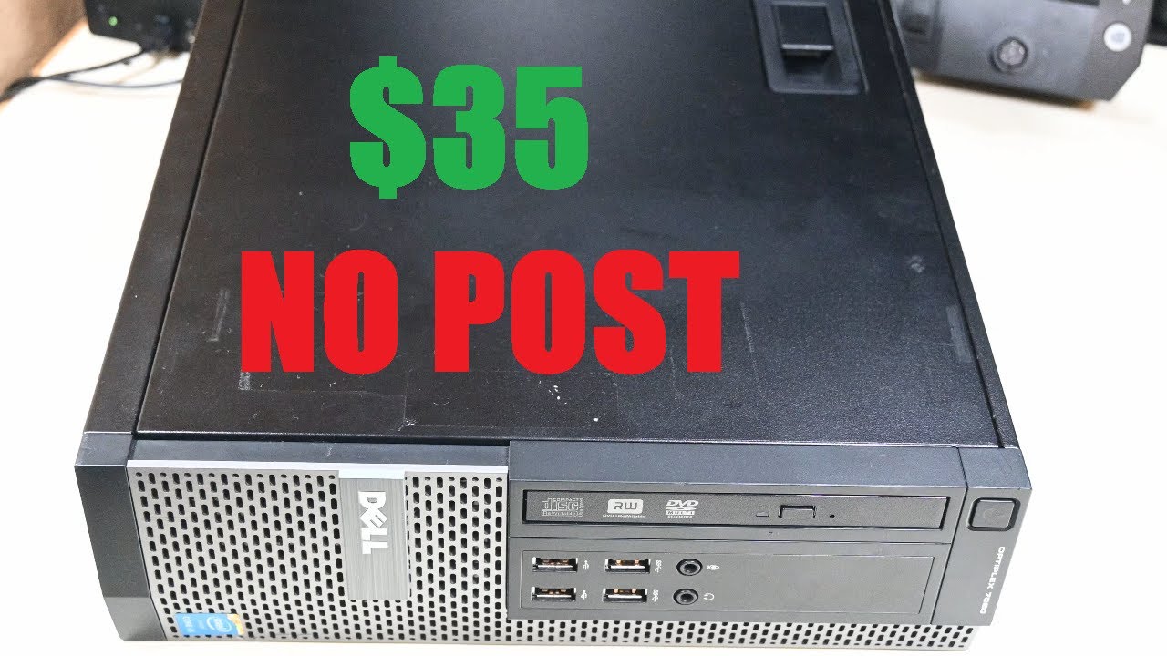 Troubleshooting and Fixing a Dell Optiplex I bought for $35 that Doesn't POST!