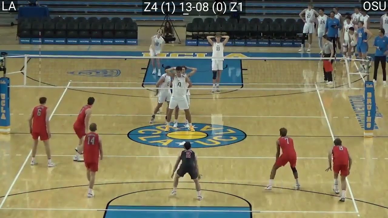 OHIO STATE (8) v UCLA (4) | MAR 10 | 2024 NCAA | MEN'S VOLLEYBALL | WEEK 9