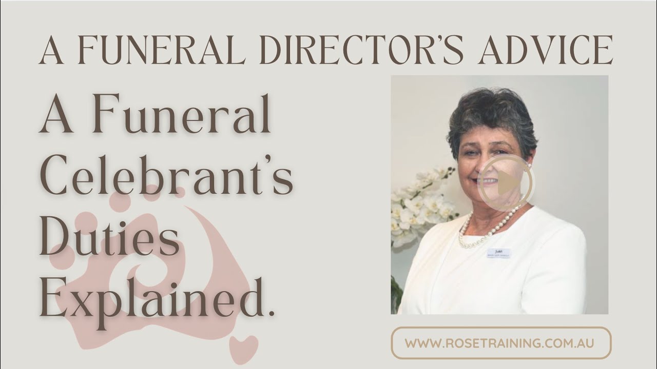 A Funeral Celebrant's Role on Funeral Day
