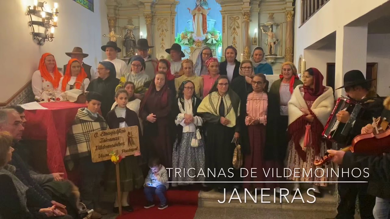 Tricanas de Vildemoinhos - Janeiras - 1º Encontro Janeiras e Cantar ao Menino - Vildemoinhos