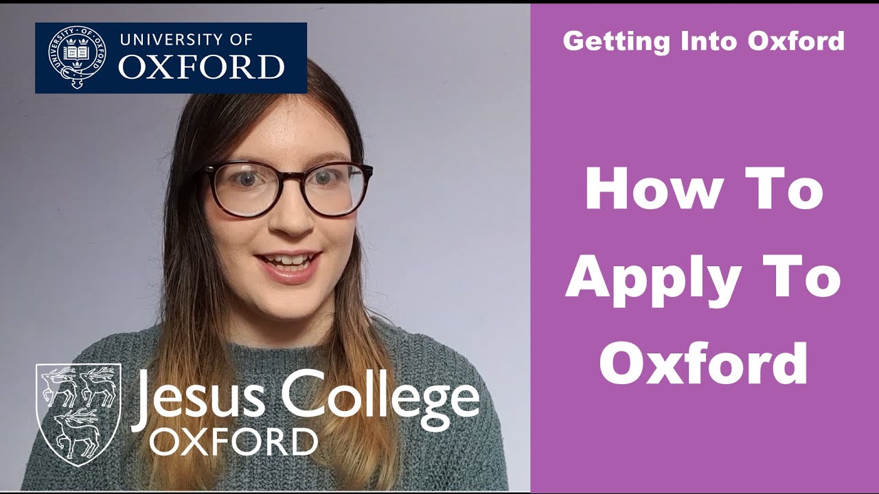 How To Apply To #Oxford Uni